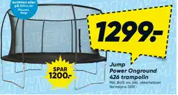 Bilka Jump Power Onground 426 trampolin tilbud