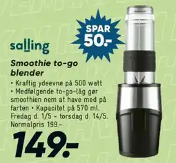 Bilka Smoothie to-go blender tilbud
