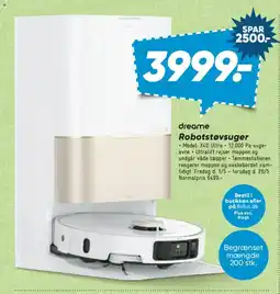 Bilka Dreame Robotstøvsuger tilbud