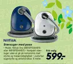 Bilka Nilfisk Støvsuger med pose tilbud