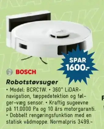 Bilka BOSCH Robotstøvsuger tilbud