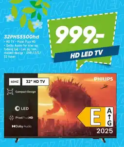 Bilka PHILIPS 32PHS5500hd tilbud