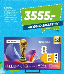 Bilka Hisense 65A7Q tilbud