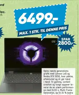 Bilka Lenovo LOQ 15,6" FULL HD Gamer PC tilbud