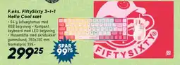 Bilka F.eks. FiftySixty 3-1-1 Hella Cool sæt tilbud