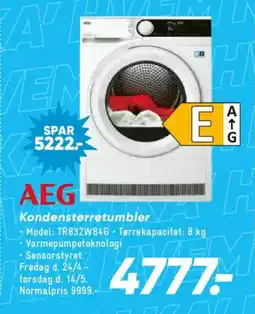 Bilka AEG Kondenstørretumbler tilbud