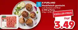 Kaufland DE K-PURLAND Hackfleisch gemischt tilbud