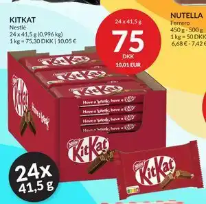 Nielsen's Discount KITKAT tilbud