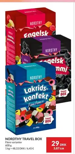 Nielsen's Discount NORDTHY TRAVEL BOX tilbud