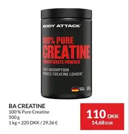 Nielsen's Discount BA CREATINE tilbud