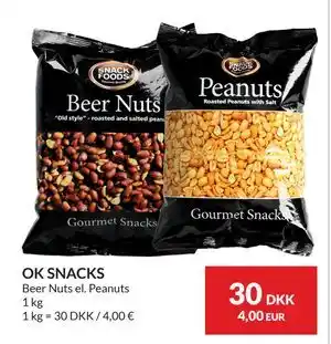 Nielsen's Discount OK SNACKS tilbud