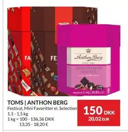 Nielsen's Discount TOMS | ANTHON BERG tilbud