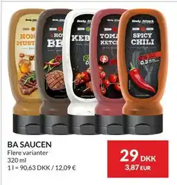 Nielsen's Discount BA SAUCEN tilbud