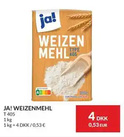 Nielsen's Discount JA! WEIZENMEHL tilbud