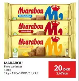 Nielsen's Discount MARABOU tilbud