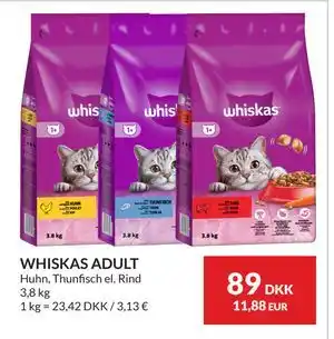 Nielsen's Discount WHISKAS ADULT tilbud