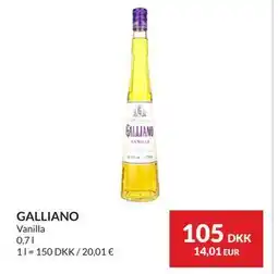Nielsen's Discount GALLIANO tilbud