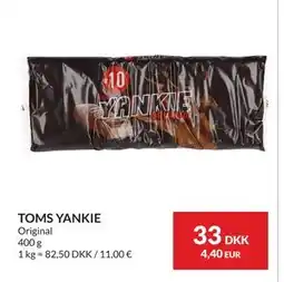 Nielsen's Discount TOMS YANKIE tilbud
