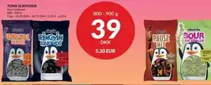 Nielsen's Discount TOMS SLIKPOSER tilbud