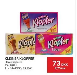 Nielsen's Discount KLEINER KLOPFER tilbud