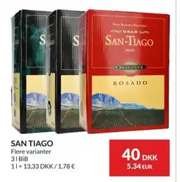 Nielsen's Discount SAN TIAGO tilbud