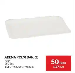 Nielsen's Discount ABENA PØLSEBAKKE tilbud