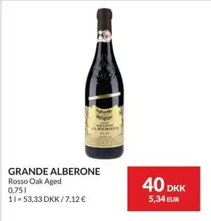 Nielsen's Discount GRANDE ALBERONE tilbud