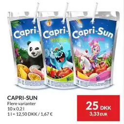 Nielsen's Discount CAPRI-SUN tilbud