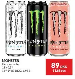 Nielsen's Discount MONSTER tilbud