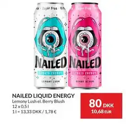 Nielsen's Discount NAILED LIQUID ENERGY tilbud