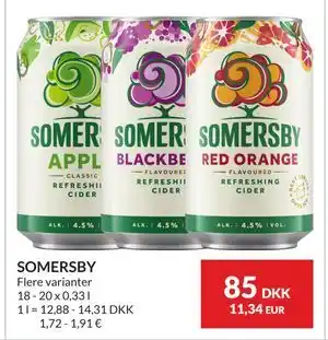 Nielsen's Discount SOMERSBY tilbud