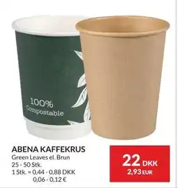 Nielsen's Discount ABENA KAFFEKRUS tilbud