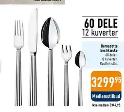 Imerco Bernadotte bestikæske tilbud
