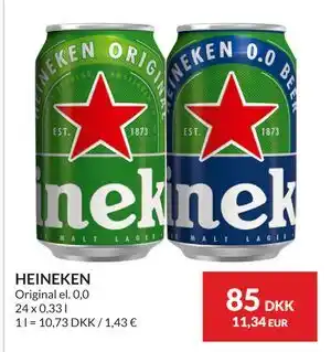 Nielsen's Discount HEINEKEN tilbud