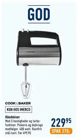 Imerco Håndmixer tilbud