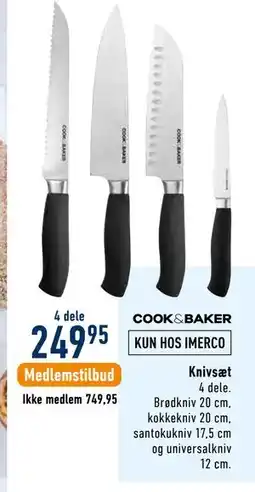 Imerco Knivsæt tilbud