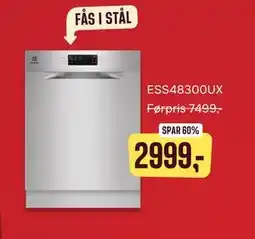 Skousen ELECTROLUX OPVASKEMASKINE ESS48300UX tilbud