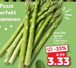 Kaufland DE Span./ital. Spargel tilbud