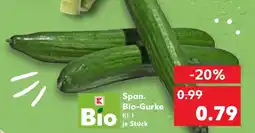 Kaufland DE Span. Bio-Gurke tilbud