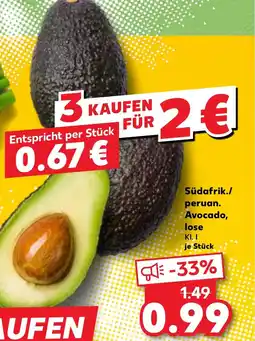 Kaufland DE Südafrik./ peruan. Avocado, lose tilbud