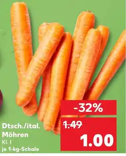 Kaufland DE Dtsch./ital. Möhren tilbud