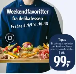 Føtex Tapas (Weekendfavoritter fra delikatessen) tilbud