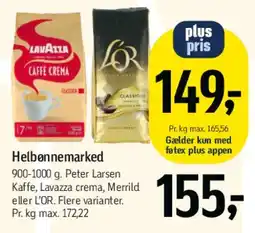 Føtex Helbønne/hele bønner (større kaffeposer) tilbud