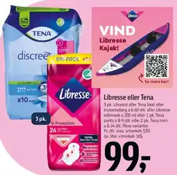 Føtex TENA / Libresse (discreet / v-protection) tilbud