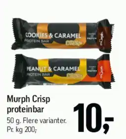 Føtex Murph protein myslibar / energy gel tilbud