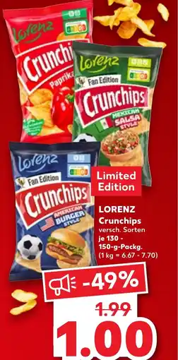 Kaufland DE LORENZ Crunchips tilbud