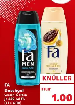 Kaufland DE Fa duschgel tilbud