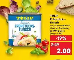 Kaufland DE TULIP Frühstücks- fleisch tilbud