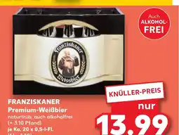 Kaufland DE FRANZISKANER Premium-Weißbier tilbud