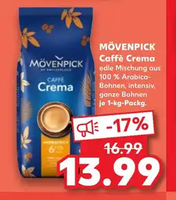 Kaufland DE Mövenpick caffè crema tilbud